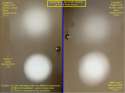 Comparison of beams from 3 2"x3" signal mirrors